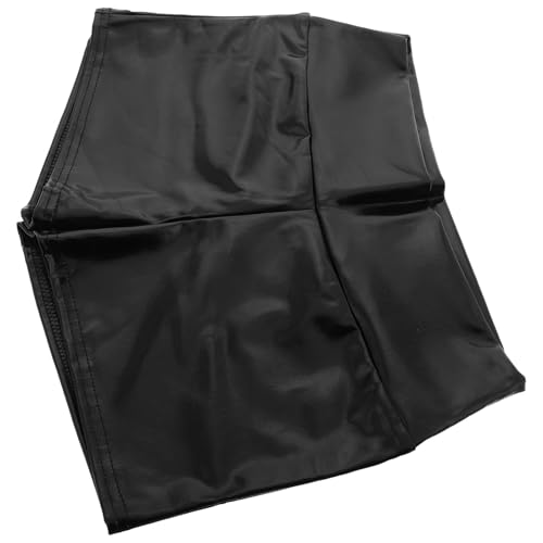 Beaupretty Bühnenleistungshorts kurze Damenhose Tanzoutfits Festival-Outfit Disco-Shorts Tanzshorts Heiße Shorts für Damen kurze Hosen für Frauen Glitzer-Shorts PU-Leder Black von Beaupretty