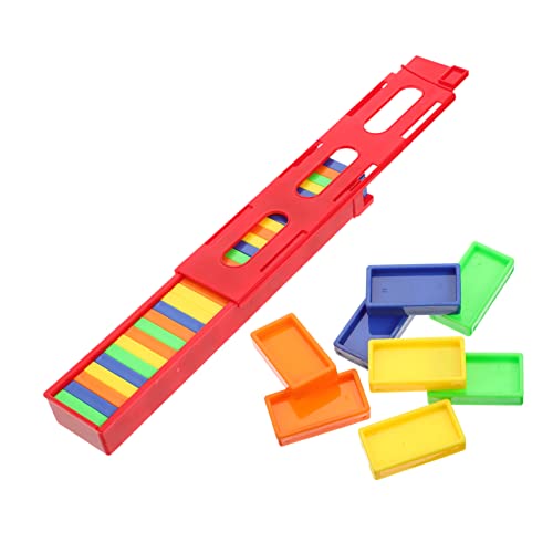 Beaupretty Bunte Domino Sets Tüten mit Lernspielzeug für Fördert Frühe Bildung und Kreativität Sichere Materialien Farbenfrohes Design für Stundenlangen Spielspaß Zufällige Zufällige Farbe von Beaupretty