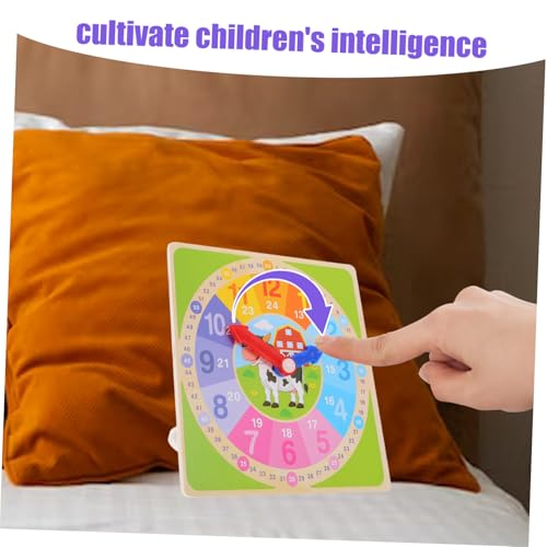 Beaupretty Bunte Holz Lernuhr für Zahlen Formen Farben Spielerisch Lernen Montessori zur Kognitiver Entwicklung und Mathematischer Fähigkeiten Ab Jahren Beaupretty Bunte Holz Lernuhr für Zahlen Formen Farben Spielerisch Lernen Montessori zur Kognitiver Entwicklung und Mathematischer Fähigkeiten Ab Jahren von Beaupretty