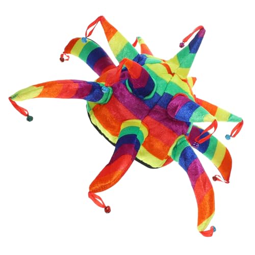 Beaupretty Bunter Clownhut Erwachsene Lustiger Karneval Hut Vielseitiges Cosplay Kostüm Zubehör für Fasching Halloween Party Beaupretty Bunter Clownhut Erwachsene Lustiger Karneval Hut Vielseitiges Cosplay Kostüm Zubehör für Fasching Halloween Party von Beaupretty