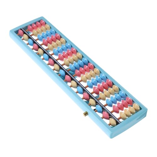 Beaupretty Bunter Rechentafel aus Abs Kunststoff Perlen Je Stab Leichter Chinesischer Rechentafel für Mathe Lernen Pädagogisches Zählspielzeug für Grundschule und Heimunterricht von Beaupretty