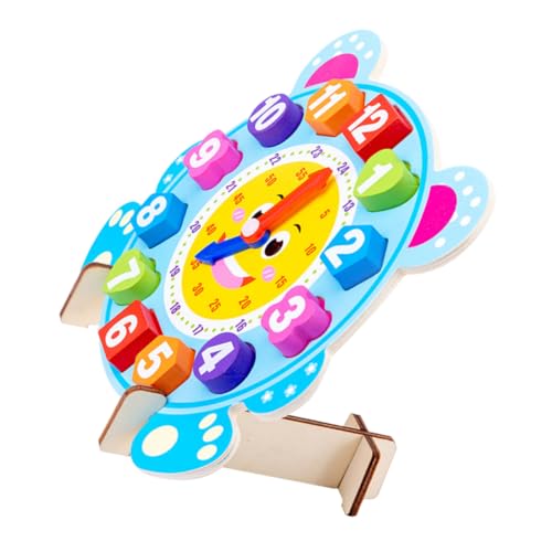Beaupretty Buntes Holzspielzeug Lernuhr für Pädagogisches Uhrzeit Lernen Cartoon Zahlen Formen erkennung Fördert Hand Augen koordination und Frühe Bildung Beaupretty Buntes Holzspielzeug Lernuhr für Pädagogisches Uhrzeit Lernen Cartoon Zahlen Formen erkennung Fördert Hand Augen koordination und Frühe Bildung von Beaupretty
