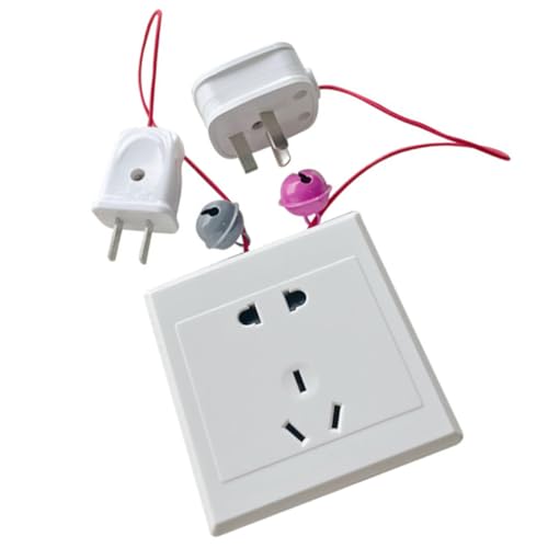 Beaupretty Busy Board mit Glocken Steckdose Pädagogisches Aktivitätsbrett für Kleinkinder Fördert Feinmotorik und Konzentration Sicheres DIY Lernspielzeug als Geburtstagsgeschenk von Beaupretty
