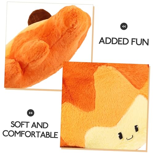 Beaupretty Campfire Plüschkissen Weiches Detailreiches Sofa und Bettkissen mit Flammendem Design Kuscheliges Wohnaccessoire für Gemütliche Wohn und Schlafzimmerdekoration von Beaupretty