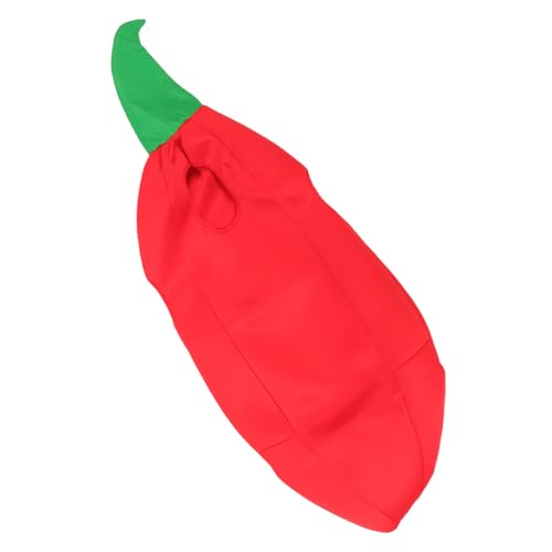 Beaupretty Chili Pepper Kostüm Cosplay Outfit für Bühnenauftritte Kostümpartys Feiertagsfeiern Kreatives Gemüse Design für Kleine Cosplay Fans für Besondere Anlässe Beaupretty Chili Pepper Kostüm Cosplay Outfit für Bühnenauftritte Kostümpartys Feiertagsfeiern Kreatives Gemüse Design für Kleine Cosplay Fans für Besondere Anlässe von Beaupretty