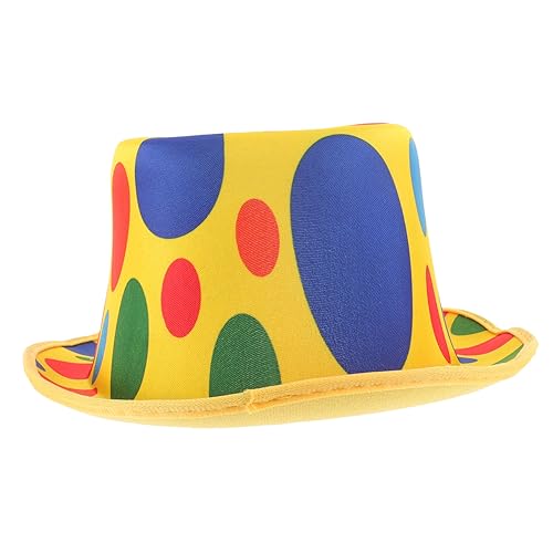 Beaupretty Clown Performance Hut Cosplay Kostüm Unisex Vliesstoff Karneval Party Kopfbedeckung Beaupretty Clown Performance Hut Cosplay Kostüm Unisex Vliesstoff Karneval Party Kopfbedeckung von Beaupretty