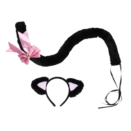 Beaupretty Cosplay Katzenohren Haarreif und Katzenschwanz Langlebiges Material Kreatives Party accessoire für Halloween Familienfeiern und Fotografie Requisiten für Erwachsene Beaupretty Cosplay Katzenohren Haarreif und Katzenschwanz Langlebiges Material Kreatives Party accessoire für Halloween Familienfeiern und Fotografie Requisiten für Erwachsene von Beaupretty