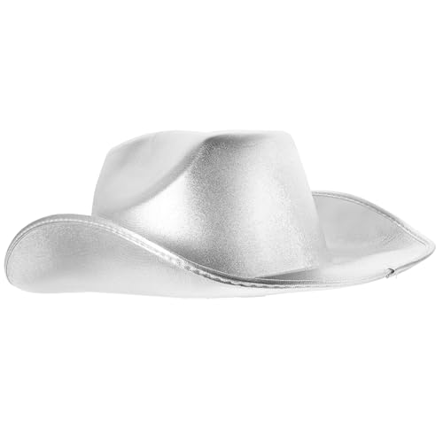 Beaupretty Cowgirl Hut Glitzer Western Hut für Damen und Herren Dekorativ für Partys Hochzeiten Karneval und Cosplay Hergestellt aus Hautfreundlichem Material Pflegeleicht und Vielseitig Beaupretty Cowgirl Hut Glitzer Western Hut für Damen und Herren Dekorativ für Partys Hochzeiten Karneval und Cosplay Hergestellt aus Hautfreundlichem Material Pflegeleicht und Vielseitig von Beaupretty