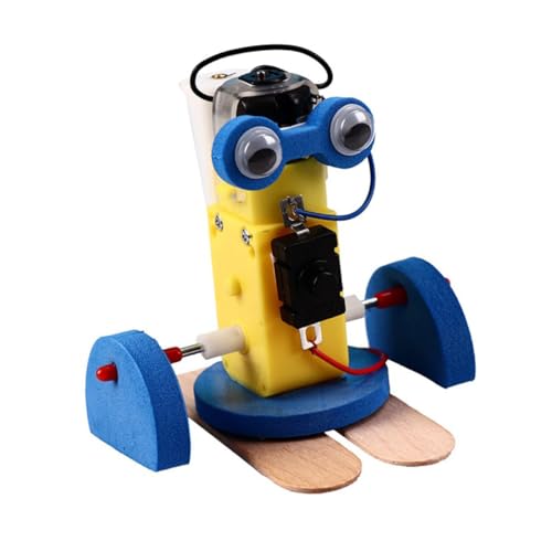 Beaupretty DIY Bausatz Krabbelroboter Lernspielzeug Wissenschaft Technologie Roboter für Hand Auge Koordination Teamwork Kreativität von Beaupretty