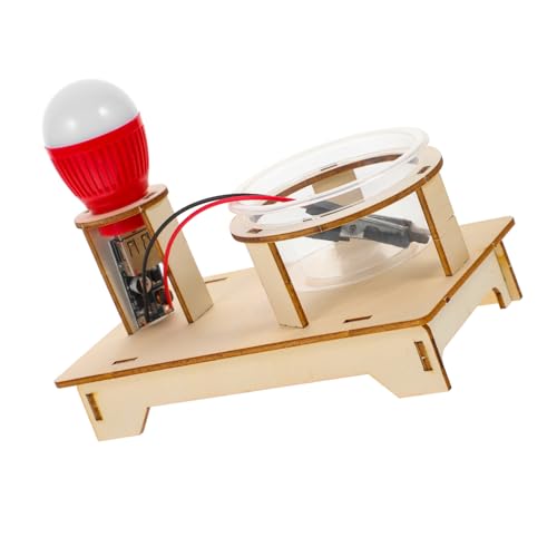 Beaupretty DIY Elektronik Experimentierkasten für Schüler mit Salzwasser leuchtlampe Elektrischer Leitfähigkeit Praktisches Physik Lernset Materialpaket für Schulprojekte und Handwerkliches von Beaupretty