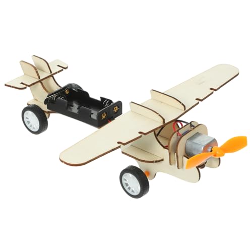 Beaupretty DIY Holzflugzeug Bausatz für Wissenschaftliches Experimentierspielzeug Fördert Kreativität Hand Auge Koordination und Naturwissenschaftliches Verständnis für Jungen und Mädchen Ab Beaupretty DIY Holzflugzeug Bausatz für Wissenschaftliches Experimentierspielzeug Fördert Kreativität Hand Auge Koordination und Naturwissenschaftliches Verständnis für Jungen und Mädchen Ab von Beaupretty