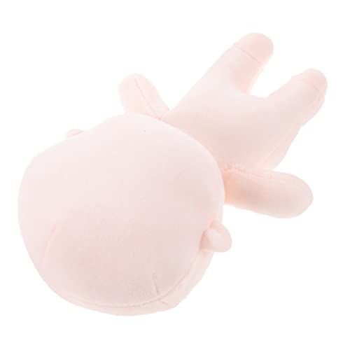 Beaupretty DIY Puppenkörper mit Skelett Weiche Plüschpuppe Unvollendete Puppenfigur Robustes Material zum Ankleiden und Basteln Fördert Kreativität und Konzentration bei Kindern von Beaupretty