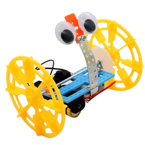 Beaupretty DIY Robot Kit Balance Car Roboter Bausatz Lernspielzeug für Leicht Montierbar Wissenschaftliches Experimentierspielzeug Motorik und Kognitiven Fähigkeiten von Beaupretty