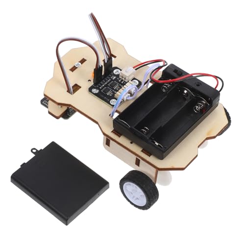 Beaupretty DIY Solar Car Kit für für Jahre Solarbetriebenes Modellauto Kreatives Bastelset für Jungen und Mädchen Indoor und Outdoor Nutzung von Beaupretty