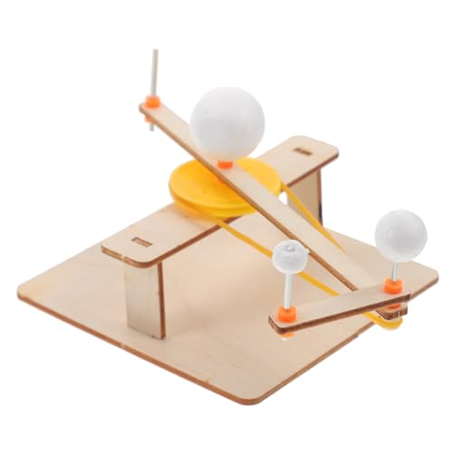 Beaupretty DIY Solar System Modell aus Holz Pädagogisches Teiliges ERD Mond Sonne Planetarium Interaktives Astronomie Lernspielzeug für Schüler Ab Klasse für Schulprojekte und von Beaupretty