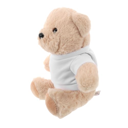 Beaupretty DIY Teddybär mit Bedruckbarem Weißem T-Shirt Plüschbär zum Bemalen und Gestalten Weiches Kuscheltier für Erwachsene Kreatives Geschenk für Geburtstage Babypartys Weihnachten Beaupretty DIY Teddybär mit Bedruckbarem Weißem T-Shirt Plüschbär zum Bemalen und Gestalten Weiches Kuscheltier für Erwachsene Kreatives Geschenk für Geburtstage Babypartys Weihnachten von Beaupretty