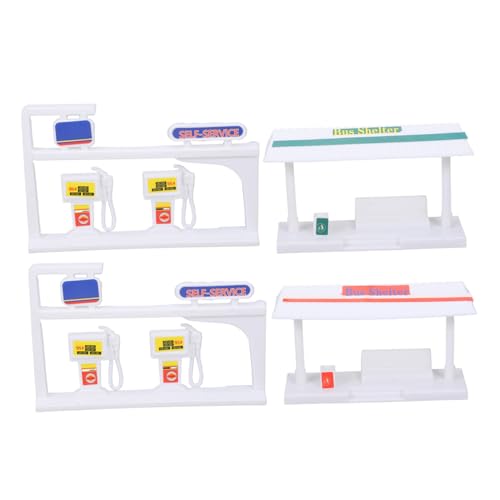 Beaupretty DIY Verkehrsschilder Modellbausatz Buswartehäuschen und Rastplatz für Hand Augen koordination Sandtisch Dekoration Beaupretty DIY Verkehrsschilder Modellbausatz Buswartehäuschen und Rastplatz für Hand Augen koordination Sandtisch Dekoration von Beaupretty