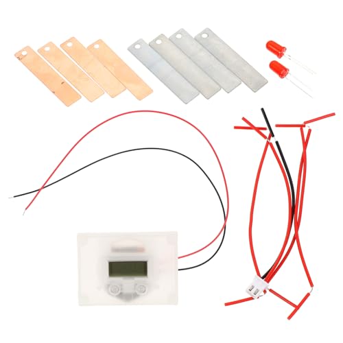 Beaupretty DIY Wissenschaftliches Experimentier Obstbatterie für Schüler Kreatives Lernspielzeug zur Stromerzeugung Fördert Praktische Fähigkeiten und Naturwissenschaftliches Interesse von Beaupretty