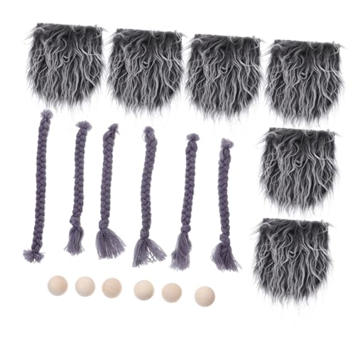 Beaupretty DIY Zwergenbart Set mit Kunstfell Bärten Perlen und Zöpfen Leichte Bastelmaterialien für Niedliche Weihnachtszwerg Puppen Handliches Zubehör für Kreative Gnome Dekoration Beaupretty DIY Zwergenbart Set mit Kunstfell Bärten Perlen und Zöpfen Leichte Bastelmaterialien für Niedliche Weihnachtszwerg Puppen Handliches Zubehör für Kreative Gnome Dekoration von Beaupretty