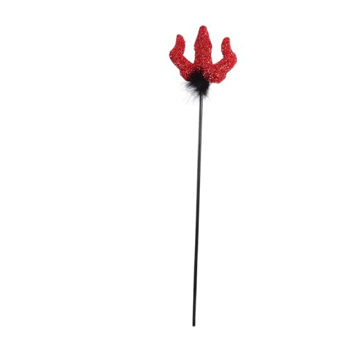 Beaupretty Dämonengabel Cosplay Requisite für Halloween Party Glänzende Teufelsgabel für Kostümpartys Karneval Maskeraden für Erwachsene von Beaupretty