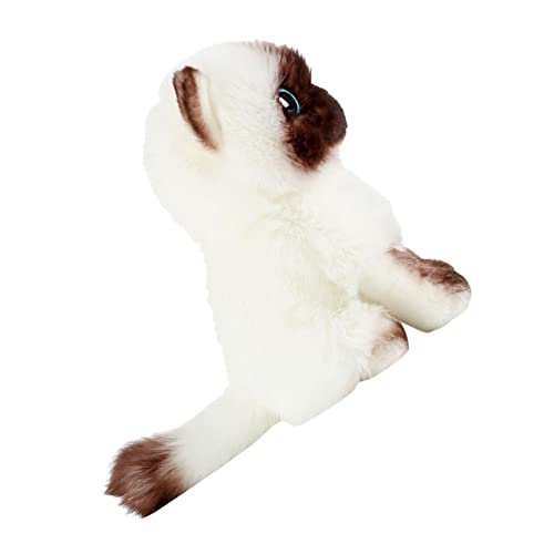 Beaupretty Dekorative Siamesische Katzen Plüschpuppe Große Kreative Puppenfigur als Einzigartiges Geburtstagsgeschenk für Kinderzimmer und Wohnzimmerdekoration von Beaupretty