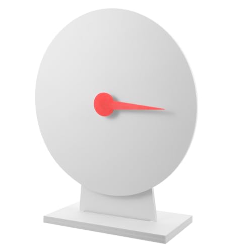 Beaupretty Desktop Prize Wheel aus Robustem Kunststoff Leicht Tragbar Drehbares für Party und Eventspiele DIY Spielpreis für Interaktive Unterhaltung von Beaupretty
