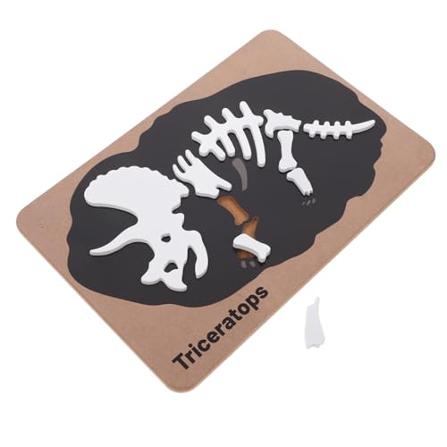Beaupretty Dinosaurier Holzpuzzle Kognitives für Kleinkinder Jahre mit Dinosaurier Skelett Design Fördert Hand Augen Koordination und Logisches für Geburtstage und Feiertage Beaupretty Dinosaurier Holzpuzzle Kognitives für Kleinkinder Jahre mit Dinosaurier Skelett Design Fördert Hand Augen Koordination und Logisches für Geburtstage und Feiertage von Beaupretty