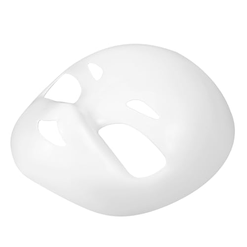 Beaupretty Diy Vollgesichtsmaske für Halloween und Cosplay Realistische Weiße Maske mit Detailliertem Design für Maskenbälle und Gruselige Partys Vielseitig Einsetzbar von Beaupretty