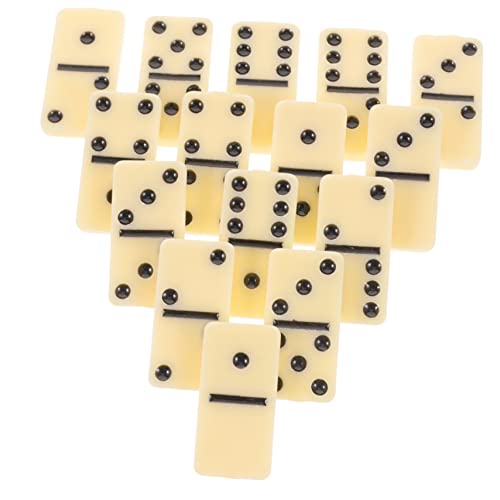 Beaupretty Domino Steine Set für Erwachsene und Klassisches Familienspiel Langlebige Domino Spielsteine aus Robustem Material Gesellschaftsspiel für Party und Freizeit von Beaupretty