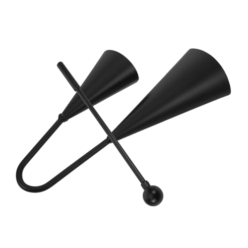 Beaupretty Doppelkopf Kuhglocke Leichtes Hand Percussion Instrument mit Holzklöppel Klarer Klang Robustes Metall für Sportveranstaltungen und Musikalische Aufführungen Beaupretty Doppelkopf Kuhglocke Leichtes Hand Percussion Instrument mit Holzklöppel Klarer Klang Robustes Metall für Sportveranstaltungen und Musikalische Aufführungen von Beaupretty