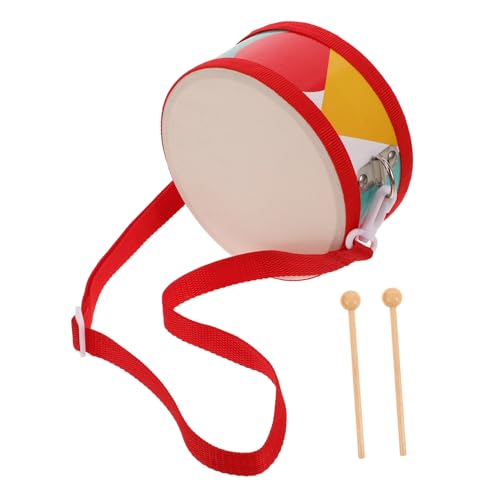 Beaupretty Doppelseitige Trommel Musikinstrument für Frühkindliche Bildung für Kindergarten und Schule Fördert Rhythmus Koordination und Motorische Fähigkeiten Sicheres für Kleinkinder von Beaupretty
