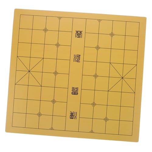 Beaupretty Doppelseitiges Schachbrett Go und Chinesisches Schachbrett Stabil Poliert Langlebig Traditionelles Spiel Zubehör Für Zuhause und Freizeit von Beaupretty