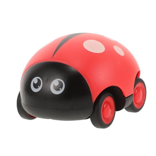 Beaupretty Doppelte Rückzieh Autos Kleinkindspielzeug Mini Pullback Cars mit Marienkäfer Design für Interaktives Flexibles und Dynamische Bewegung für Kleine Mädchen von Beaupretty