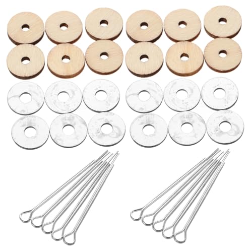 Beaupretty Drehbare Puppengelenke mit Holzscheibe Gelenkzubehör für DIY Puppenherstellung Handliche Bewegliche Gelenke für Bastelarbeiten und Teddybären Zubehör Beaupretty Drehbare Puppengelenke mit Holzscheibe Gelenkzubehör für DIY Puppenherstellung Handliche Bewegliche Gelenke für Bastelarbeiten und Teddybären Zubehör von Beaupretty