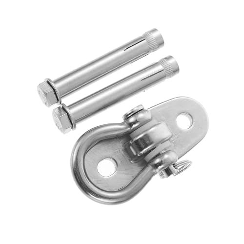 Beaupretty Edelstahl Drehbarer Hängematten Befestigungshaken mit Schwenkfunktion Schwerlast Tragender Fixierhaken für Outdoor Hängesessel und Sandsack Inklusive Expansionsschrauben Einfache Beaupretty Edelstahl Drehbarer Hängematten Befestigungshaken mit Schwenkfunktion Schwerlast Tragender Fixierhaken für Outdoor Hängesessel und Sandsack Inklusive Expansionsschrauben Einfache von Beaupretty