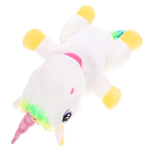 Beaupretty Einhorn Handpuppe aus Plüsch Interaktive Spielzeugpuppe für Handpuppe zum Geschichtenerzählen Kreativität Fördernd Kuscheltier für Fantasievolles Rollenspiel Beaupretty Einhorn Handpuppe aus Plüsch Interaktive Spielzeugpuppe für Handpuppe zum Geschichtenerzählen Kreativität Fördernd Kuscheltier für Fantasievolles Rollenspiel von Beaupretty