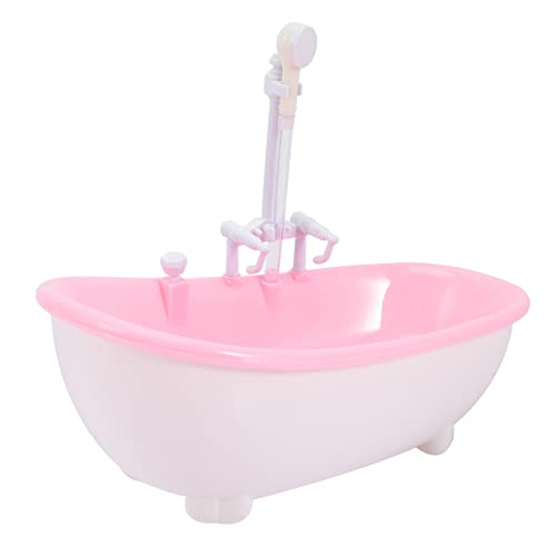 Beaupretty Elektrische Puppenbadewanne Miniaturspielzeug mit Duschsprayer Spaßige Badewanne für Fördert Kreativität und Fantasie für DIY Mikrolandschaften ohne Batterien Beaupretty Elektrische Puppenbadewanne Miniaturspielzeug mit Duschsprayer Spaßige Badewanne für Fördert Kreativität und Fantasie für DIY Mikrolandschaften ohne Batterien von Beaupretty