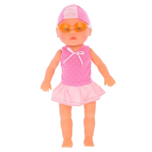 Beaupretty Elektrische wasserdichte Schwimm Puppe für Kleinkinder Interaktives Poolspielzeug Sicher und Pädagogisch für Badespaß und Schwimmtraining im Sommer von Beaupretty