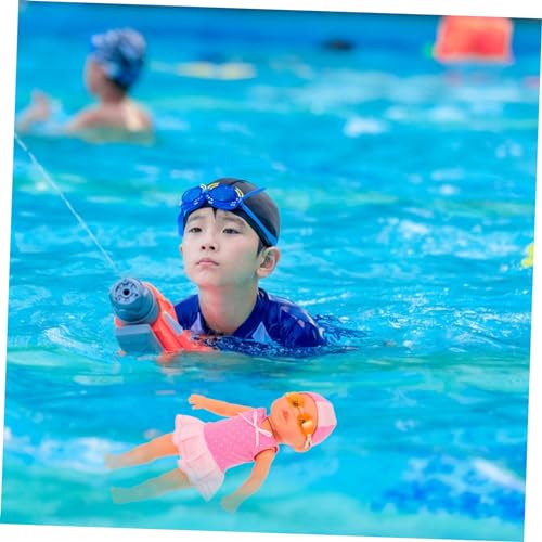 Beaupretty Elektrische wasserdichte Schwimmpuppe für Robustes Bade und Pools Langlebige Bewegliche Gelenke Sicher für Junge Mädchen für Badespaß und Schwimmhilfe von Beaupretty