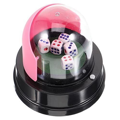 Beaupretty Elektrischer Würfelbecher Kunststoff Dice Cup mit Würfeln für Ktv Party Bar Spiel Würfelspiel Würfelshaker Kompakt Leicht Tragbar Zufällige Farbe Zufällige Farbe von Beaupretty
