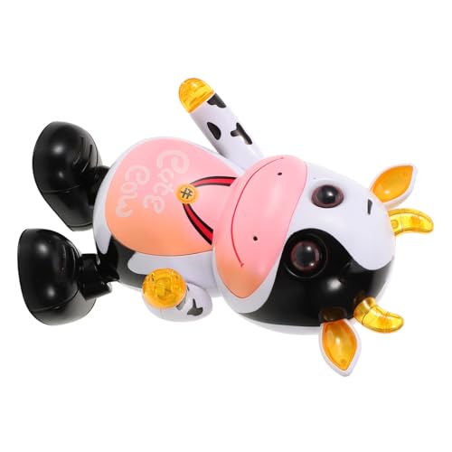 Beaupretty Elektrisches Kuhspielzeug mit Musik und Licht Interaktiver Tanzender Glow Dairy Cattle Toy für Fördert Hand Auge Koordination Glatte Oberfläche für Jungen und Mädchen Beaupretty Elektrisches Kuhspielzeug mit Musik und Licht Interaktiver Tanzender Glow Dairy Cattle Toy für Fördert Hand Auge Koordination Glatte Oberfläche für Jungen und Mädchen von Beaupretty