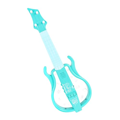 Beaupretty Elektrogitarre Multifunktionale Realistische Elektronische Musik Robustes Sicheres Material Lebendige Farben Pädagogisches Musikinstrument für Jungen und Mädchen ohne Batterien von Beaupretty