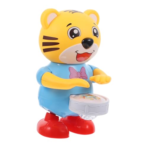 Beaupretty Elektronisches Tanzendes Musikspielzeug Tigerform mit Flexiblen Gelenken und Liedern Lustiges Interaktives für Kleine Farblich Sortiert Zufällige Farbe Zufällige Farbe von Beaupretty