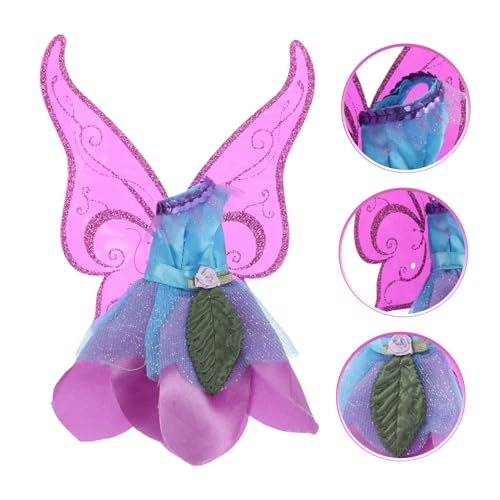 Beaupretty Elfenpuppenkleidung mit Schmetterlingsflügeln Zauberhaftes Feenkleid für Puppen Geeignet als Geburtstagsparty-Geschenk und Kostüm für Kleine Mädchen und Kleinkinder Beaupretty Elfenpuppenkleidung mit Schmetterlingsflügeln Zauberhaftes Feenkleid für Puppen Geeignet als Geburtstagsparty-Geschenk und Kostüm für Kleine Mädchen und Kleinkinder von Beaupretty