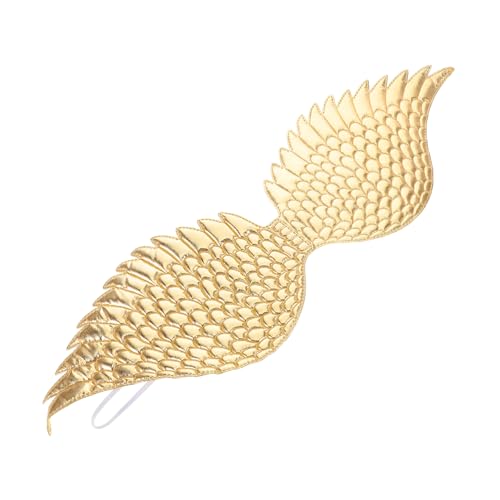 Beaupretty Engelsflügel Kostüm Goldener Flügel für Halloween Karneval Cosplay Party Dekoration Fee Kostüm Zubehör für Geburtstagsfeier und Maskerade Beaupretty Engelsflügel Kostüm Goldener Flügel für Halloween Karneval Cosplay Party Dekoration Fee Kostüm Zubehör für Geburtstagsfeier und Maskerade von Beaupretty