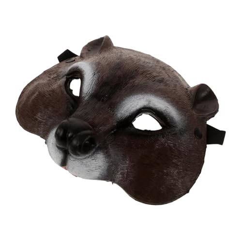 Beaupretty Entzückende Maske PU Realistische Tiermaske für Cosplay Partys für Halloween Mottoshows Angenehmer Tragekomfort Vielseitig Beaupretty Entzückende Maske PU Realistische Tiermaske für Cosplay Partys für Halloween Mottoshows Angenehmer Tragekomfort Vielseitig von Beaupretty