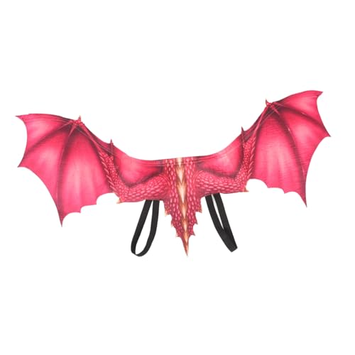 Beaupretty Erwachsene Drachenflügel Requisite für Halloween Cosplay Drachenkostümflügel Vliesstoff für Karnevalsabende Mottopartys Langlebig Auffällig von Beaupretty