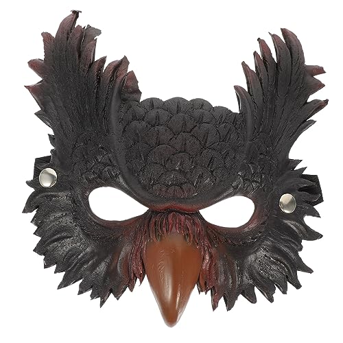 Beaupretty Eulenmaske für Halloween und Karneval Leichte Atmungsaktive Tiermaske Vliesstoff für Cosplay Maskerade und Bühnenauftritte Kreative Kostümidee für Erwachsene Zufällige Farbe Beaupretty Eulenmaske für Halloween und Karneval Leichte Atmungsaktive Tiermaske Vliesstoff für Cosplay Maskerade und Bühnenauftritte Kreative Kostümidee für Erwachsene Zufällige Farbe von Beaupretty