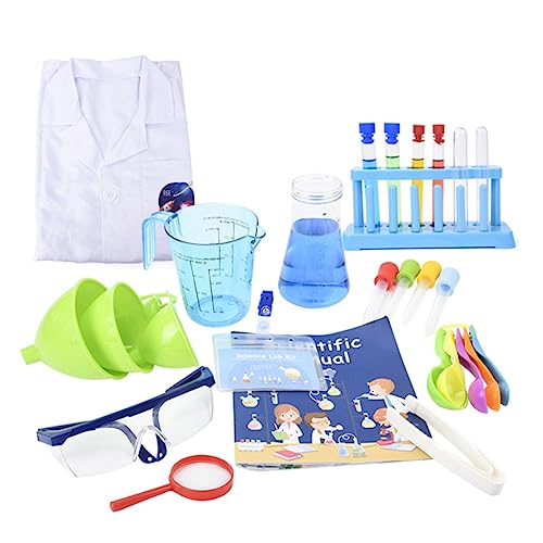 Beaupretty Experimentierkasten für Chemielabor Wissenschaftsspielzeug Sicher und Langlebig für Experimente im Klassenzimmer und Rollenspiele als Wissenschaftler Zufällige Zufällige Farbe Beaupretty Experimentierkasten für Chemielabor Wissenschaftsspielzeug Sicher und Langlebig für Experimente im Klassenzimmer und Rollenspiele als Wissenschaftler Zufällige Zufällige Farbe von Beaupretty