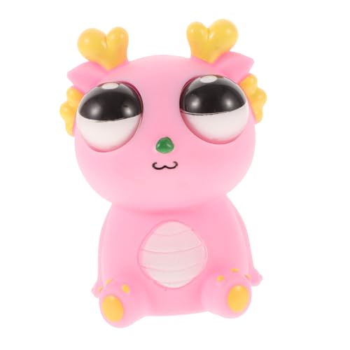 Beaupretty Eyepopping Dragon Quetschspielzeug Lustiges Stressspielzeug für Erwachsene Tragbar für Streiche und Unterhaltung Detailreich und Langlebig Kreatives Sensorisches Fidget Tier mit von Beaupretty